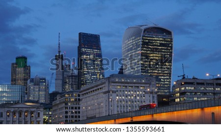 London city buildings