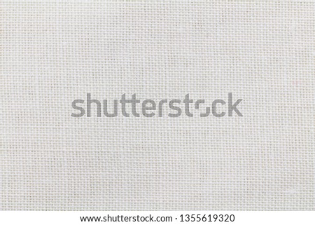 Linen background - Abstract white cloth texure - macro photo Royalty-Free Stock Photo #1355619320