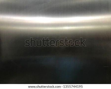 Stainless steel background. Silver abstract textured. Pattern closeup wall. Alloy smooth metal.
