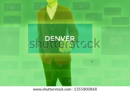 DENVER - technology and business concept