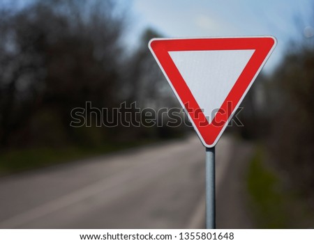Priority Sign 