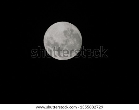  
full moon in detail          