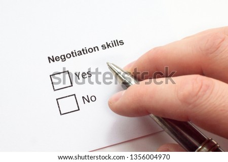 Negotiation skills. job that require the ability to negotiate