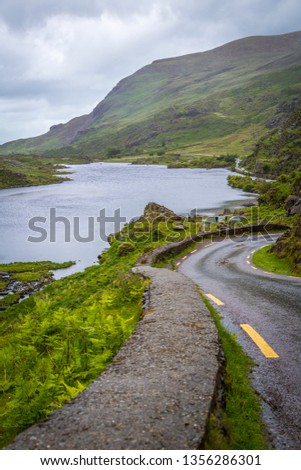 Drive over the Gap of Dunloe, Co Kerry