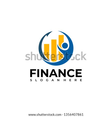 Finance Logo Stock Image