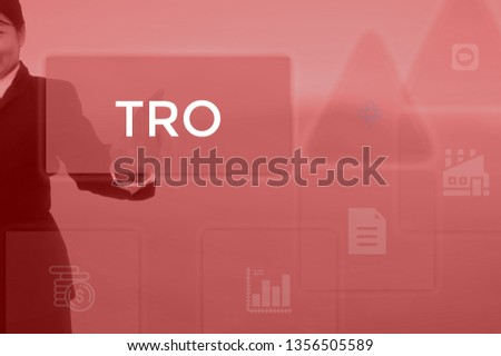 Temporary Restraining Order - business concept Royalty-Free Stock Photo #1356505589