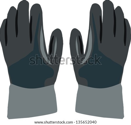 work gloves Royalty-Free Stock Photo #135652040