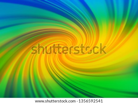 Dark Blue, Yellow vector blurred bright background. Colorful illustration in abstract style with gradient. A completely new design for your business.