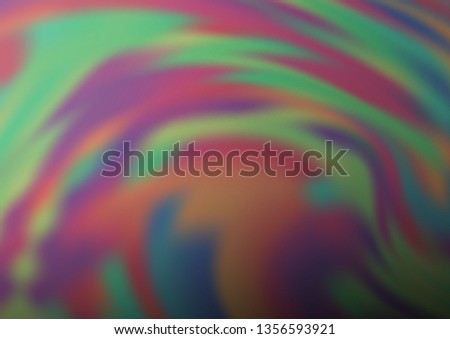 Light Silver, Gray vector blurred background. Colorful illustration in blurry style with gradient. The template can be used for your brand book.