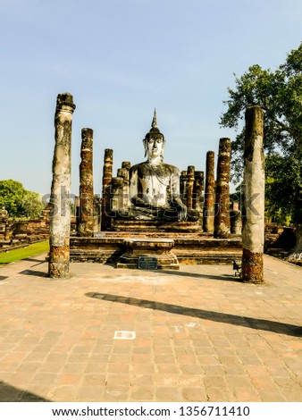 temple in ayutthaya thailand, beautiful photo digital picture