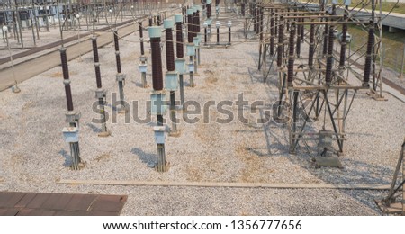 Equipment of substation : circuit breaker,current transformer,take-off
