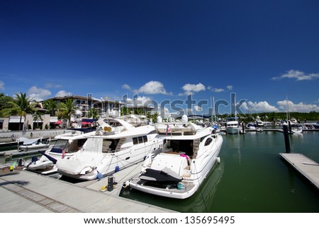 Phuket Marina Royalty-Free Stock Photo #135695495