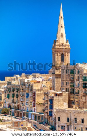 Capital city of Malta - La Valletta