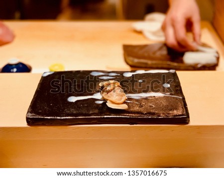 Sushi in Kyoto of Japan