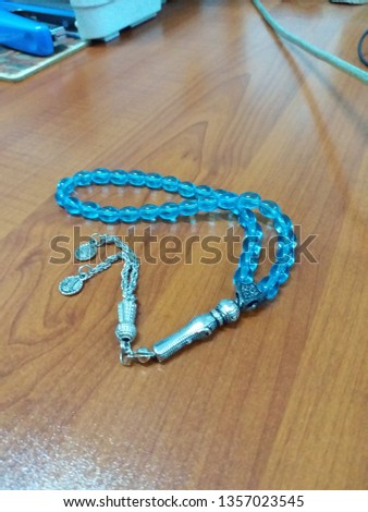 Turkey culture; rosary (tesbih)