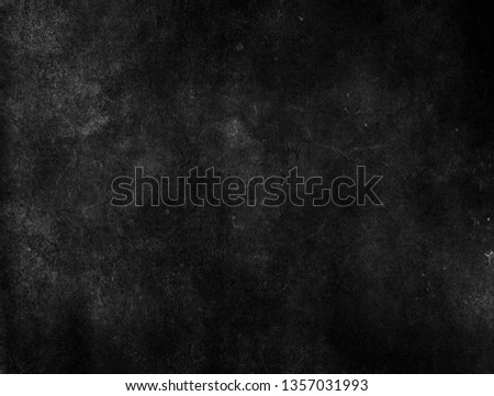 Grunge black wall, concrete background