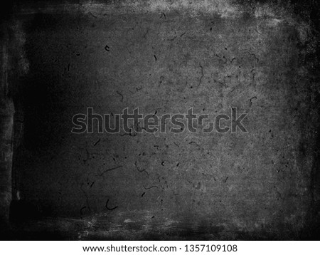 Black grunge scratched background, old film effect, scary dusty texture