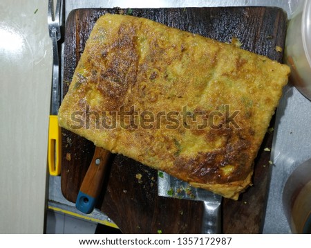 Egg martabak ready to serve - Picture