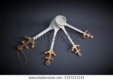 
anchor shaped spoons