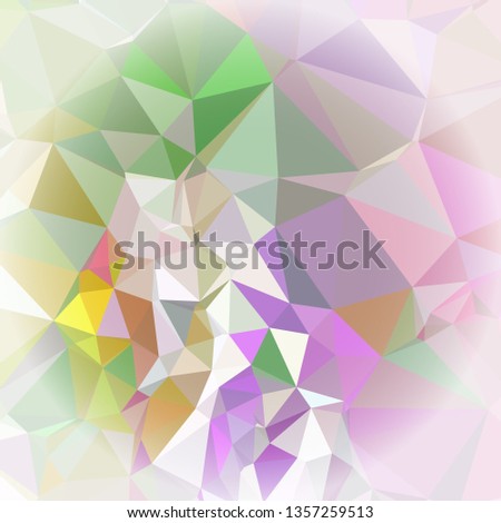 Abstract mosaic background with white corners. Copy space.