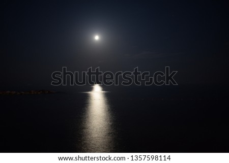 Moonlight and Sea