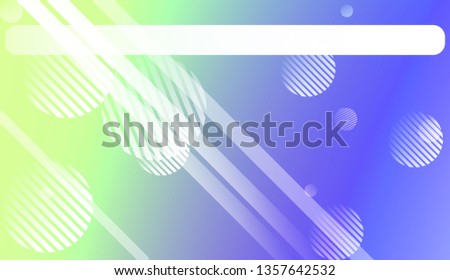 Blur Pastel ColorGradient Background with Line, Circle. For Cover Page, Poster, Banner Of Websites. Vector Illustration