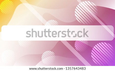 Blurred Decorative Design In Abstract Style With Wave, Curve Lines, Circle, Space for Text.. For Your Design Wallpapers Presentation. Vector Illustration with Color Gradient