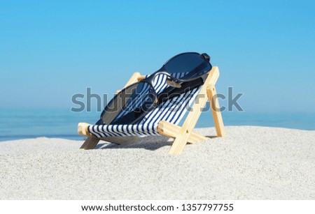 Relaxing on the Beach - Panorama