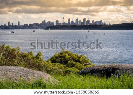 Sydney Skyline from Watsons Bay Lighthouse