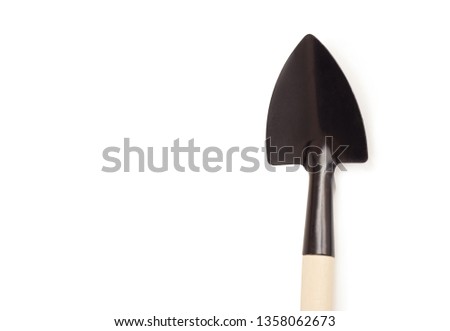 Shovel isolated on white background. Garden tools, tools.