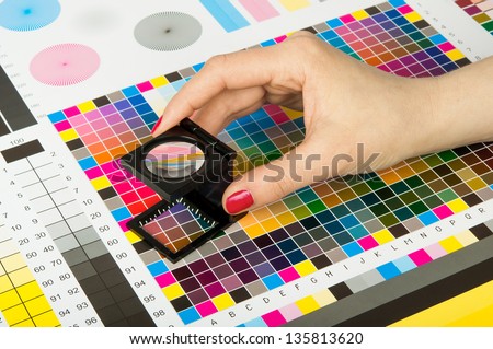 Color management and quality control  in print production