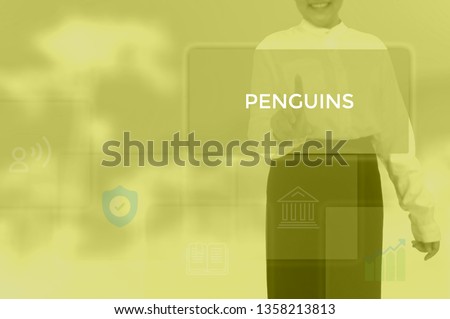 PENGUINS - technology and business concept