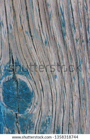 Aged Wood Surface with Peeling Paint.