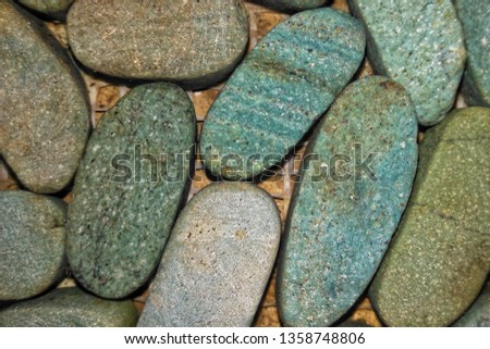 texture of a stone floor mosaic seamless pattern background