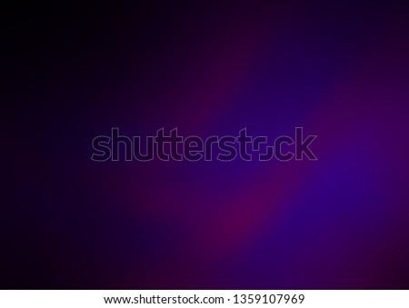 Dark Purple vector bokeh template. Colorful illustration in abstract style with gradient. A new texture for your design.