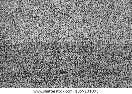 No signal TV texture. Television grainy noise effect as a background. No signal retro vintage television pattern