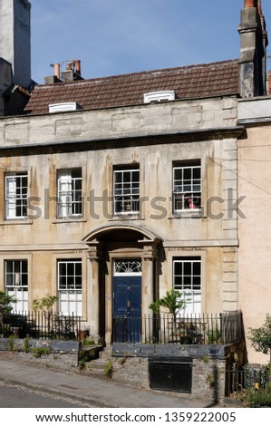 Early Georgian style Town House, built 1711 
St Michael's Hill, Bristol, UK