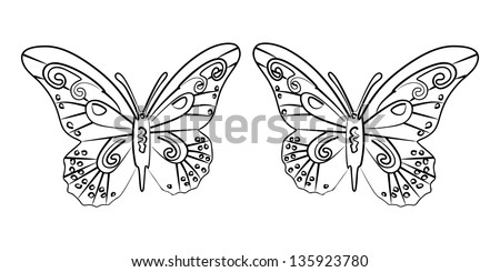 Butterflies, illustration