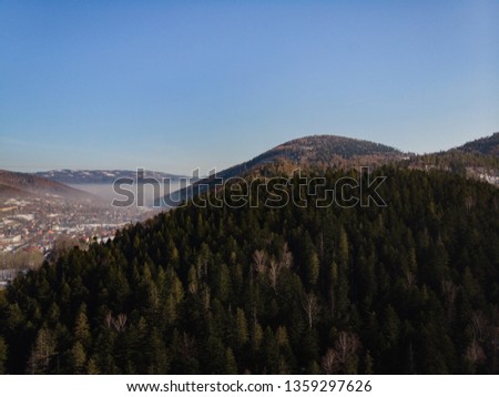 city in the moutains