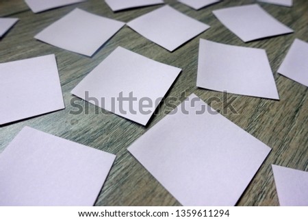 Adhesive Notes - Business Concept