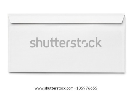  blank white paper on white background with clipping path