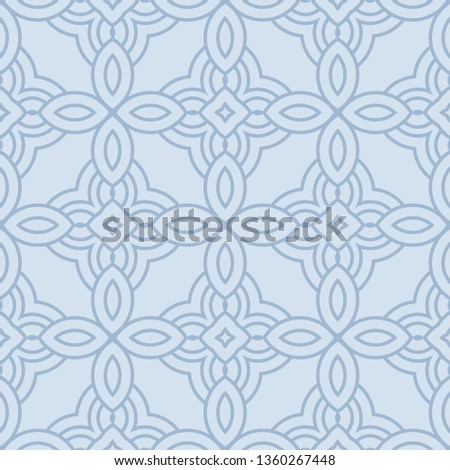 Vector Seamless Pattern With Abstract Geometric Style. Repeating Sample Figure And Line. Paper For Scrapbook