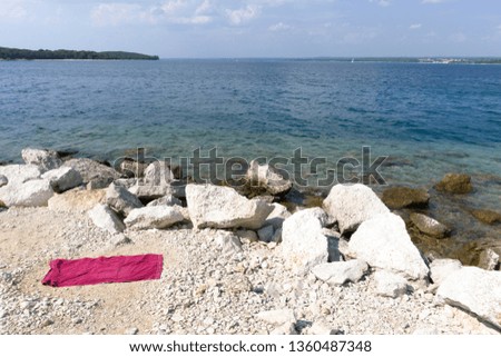 Sv Jerolim island Brijuni national park in Adriatic sea Pula Istria Croatia
