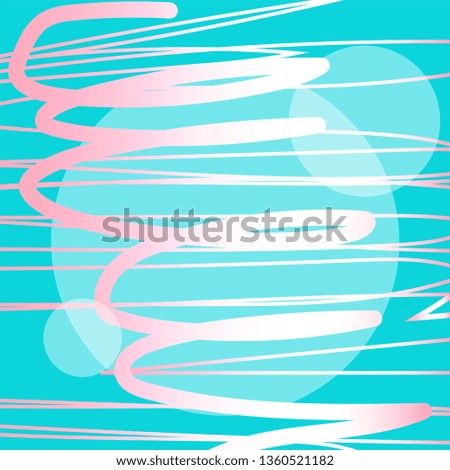 Modern geometric yellow blue pink white colors abstract background lines