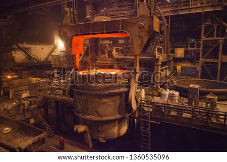 steel production in electric furnaces.