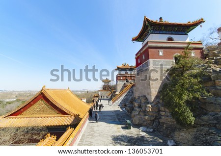 summer palace of beijing China