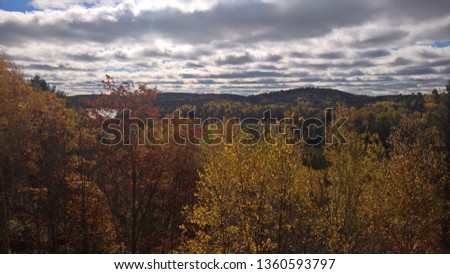 Algonquin Provincial Park, Ontario, Canada in Fall 2018