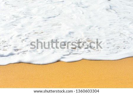 Sand and wave in background and textures.