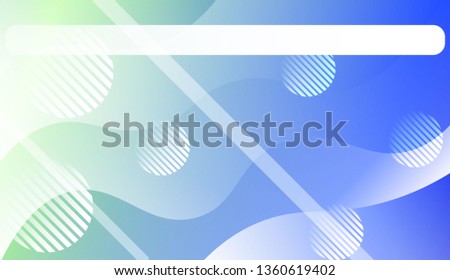 Template Abstract Background With Curves Lines. For Design, Presentation, Business. Vector Illustration with Color Gradient