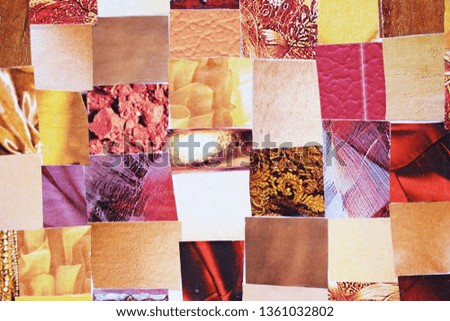 Colorful abstract background.The cage is made of paper.	